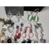 Image 4 : 16 Pairs of Assorted Costume Earrings Including Silver/Gold-Tone, Studs, Dangle, Holiday