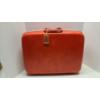 Image 1 : 1970s Samsonite Silhouette Red/Fuschia Overnight Suitcase with Original Key
