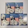 Image 1 : B/U MINT!!! 1999 America's State Quarters Collection Vol. 1 #1-5 Mint Mark Coin Books FV: $3.75