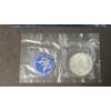 Image 2 : 1971 Eisenhower Uncirculated Silver Dollar 