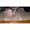 Image 6 : Vintage 7 Pc Group Glass & Porcelain Items As Pictured - Great Condition