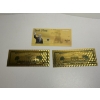 Image 2 : 100 Bitcoin Gold Bank Note Donald Trump (2) - Donald Trump Check 