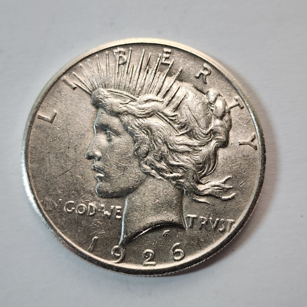 United States 1926 Silver Peace Dollar - 90% U.S. Silver Coin