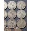 Image 3 : Lot of Assorted 90% Silver Half Dollars Including Walking Liberties & A Kennedy! FACE VALUE - $5.50
