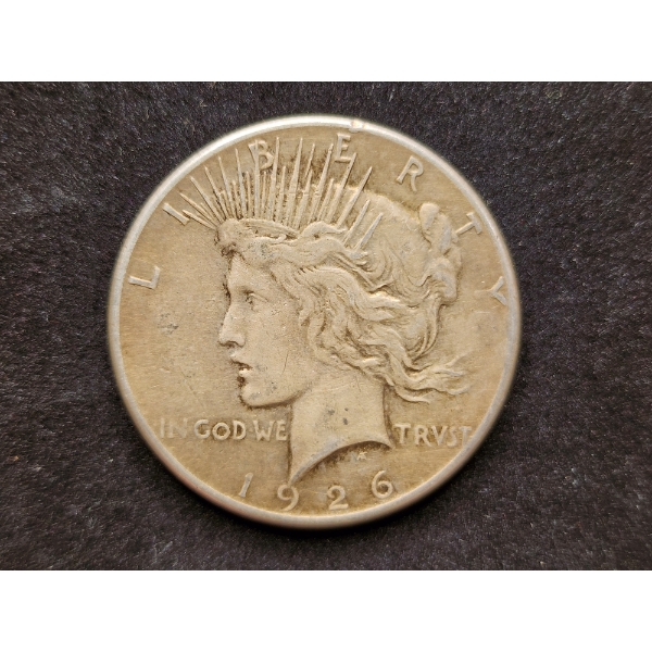 1926-S Silver Peace Dollar in Great Condition!