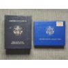 2000 One Ounce Proof Silver American Eagle & Liberty Commemorative Half Dollar in Original Box