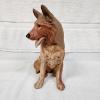 Image 5 : Adorable 11 Inch Tall Border Collie Porcelain Statue
