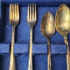 Image 2 : Nice Silverplated Flatware Set - 38 Pieces - Mainly WM Rogers & Son - Total Weight: 3.24 lbs
