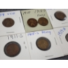 Image 3 : Nine Assorted United States Wheat Pennies Including 1909 VDB!