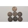Image 1 : 1945-D Lincoln Wheat Cent & (6) Assorted Years Indian Head Cents - Face Value: $0.07