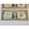 Image 3 : Four U.S. $1 Blue Seal Silver Certificates Series: 1957, 1957-A, 1957-B, 1957-B