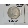 Image 2 : Three 40% Silver Kennedy Half Dollars: 1965, 1967, 1968 FV: $1.50