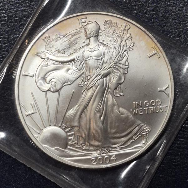 2004 United States Silver .999 1 Oz Eagle