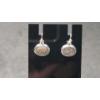 Image 2 : Sterling Silver Abalone Shell Earrings & Bracelets -Total Weight: 48.5g