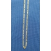 Image 5 : 14K Yellow Gold 18" Figaro Diamond Cut Chain Necklace - Weight: 7.7g