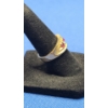 Image 3 : 10K Gold Ring With Pink/Blue Stones - Size: 6 - Weight: 4.3g 