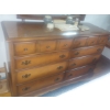 Image 1 : Vintage Ladies Dresser With Mirror - Great Condition - Contents Not Included
