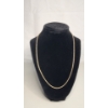 Image 1 : 10K Yellow Gold 20" Twisted Rope Necklace - Weight: 2.3g