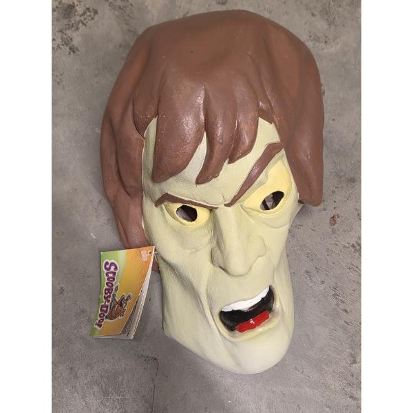 Brand New With Tags Scooby Doo Creeper Villain Latex Adult Halloween Mask 