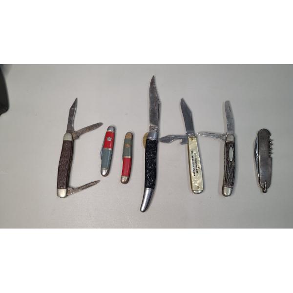 Assorted Lot Of Case Pocket Knives & Multi-Tool