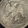 Image 4 : HTF 1877 S - US Trade Silver Dollar - Exc AU Condition - See Pics