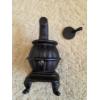 Image 3 : *Pick Up At Mantua Home-No Shipping Available* Collectable Vintage 5'' Cast Iron Pot Belly Stove Coi