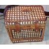 Image 4 : Vintage (Complete Set) Japanese Wicker Picnic Basket With Special Porcelain China Included See Pics