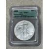 Image 1 : 2006 ICG-MS67 Silver Eagle - FV $1.00 - .999 Silver - Pure Silver - Encapsulated - Mintage: 10,676,5