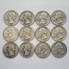 Image 1 : $3.00 Face Value of Assorted Years U.S. Washington 90% Silver Quarters