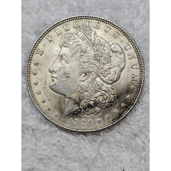 1921 United States Morgan 90% Silver Dollar