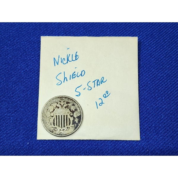 U.S. Shield 5-Star Nickel - Unknown Year 