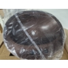 Image 3 : BRAND NEW - Hammered Copper Drop In Oval Vanity Sink - Sinkology "SEVILLE"  20" x 17" - In Box