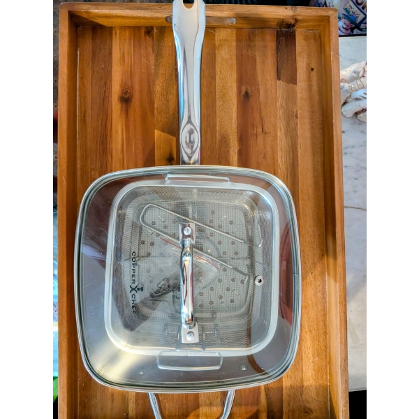 New Copper Pan And New Citrus Stone Electric Roaster