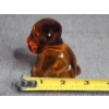 Image 7 : Rare Degenhart Amber Glass Pooch - Collectible Glass Dog 