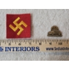 Image 6 : Assortment of Historical Items Including VW Pin and Pre-WWII Army Patch (2 1/2 x 2 1/2 Inches)