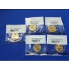 Image 1 : Assortment of Uncirculated Native American & Sacagawea Dollars - FV: $5.00