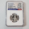 Image 1 : 2025-S CLAD Juliette Gordon Low Early Releases Quarter - Graded by NGC PF 70 Ultra Cameo 