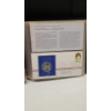 Image 7 : 1971 Postmasters Of America Medallic First Day Covers Sterling Silver Collection Book - 36 Grams Ea.