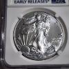 Image 2 : NGC MS70 Graded 2020-S Silver 1 Oz American Eagle Emergency Production Early Releases 