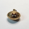 Image 1 : 10K Gold Football "M" Pendant 1931 State 13 - Amherst 12 TW: 4.0g
