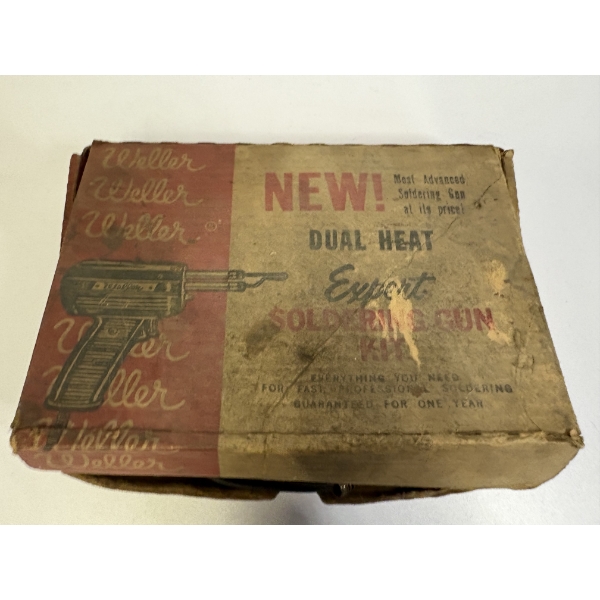 Soldering Gun Kit -Weller Expert - Vintage Tool with Original Boxing 