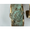 Image 6 : Lot Of 3 Vintage Brass Bracelets - Good Condition
