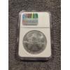 Image 3 : 2001 United States Silver Eagle .999 Fine Silver Troy Ounce Coin - NGC MS 69