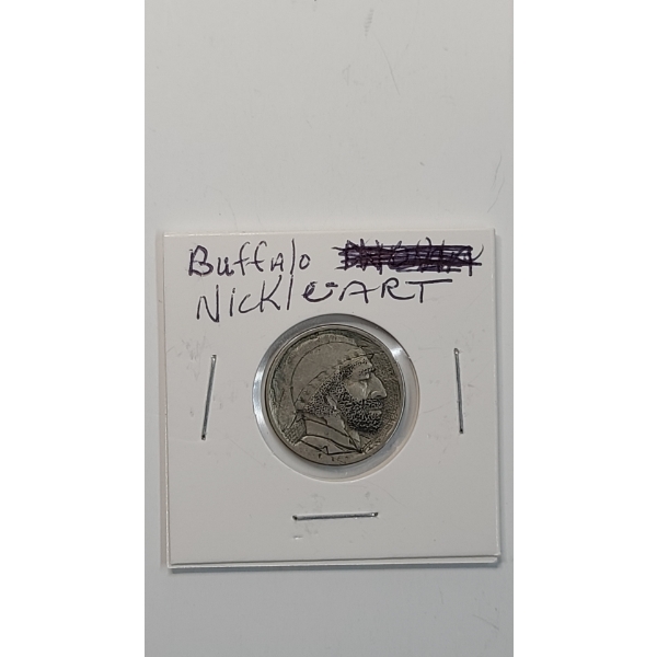 Unknown Year "Hobo" Buffalo Nickel 