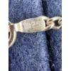 Image 2 : Beautiful Sterling Silver Chain - 20 inches long - 5.6 Grams 