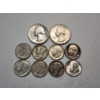 Image 1 : Assorted U.S. 90% Silver Coins: Quarters and Dimes Face Value: $1.30