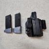 Image 1 : Bravo Torsion Wide Wedge Holster and 2 Magazines For Glock 43X/48 (Compatible with Lot 750)