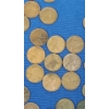 Image 10 : Assorted Years Unsearched Wheat Pennies With Some Steel & Free Mason Stamped Cent - Face Value:$1.25