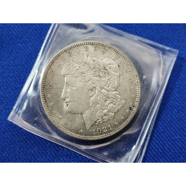 1921 90% Silver Morgan Dollar