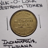 Image 3 : Five Assorted Tokens Ft. Parking & Restroom Tokens, 1938 Safety Coin & Dreamland Cafe Coin!